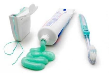 Fluoride Toothpaste & Antimicrobial Mouthwash